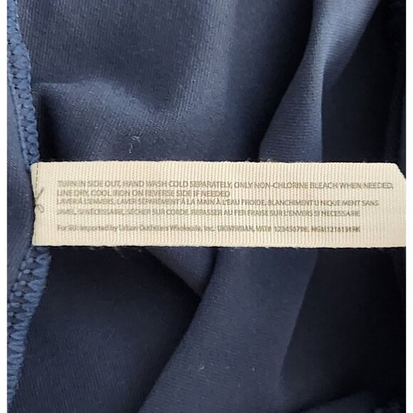 Intimately FP Duo Corset Long Sleeve Cami Navy Blue Womens Size L - Picture 8 of 8